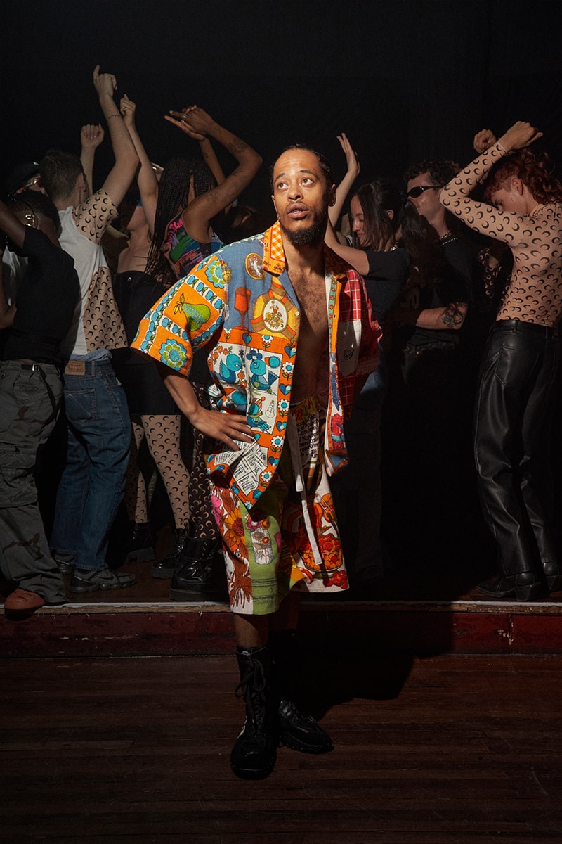 Marine Serre SS24 Is an Ode to Music Paris Fashion Week Teyana Taylor, Miguel, Aron Piper, Sevdaliza, Noah Cyrus, Yseult, Brooke Candy, Anetha, Pink Siifu, John Glacier and Aime Simone moon