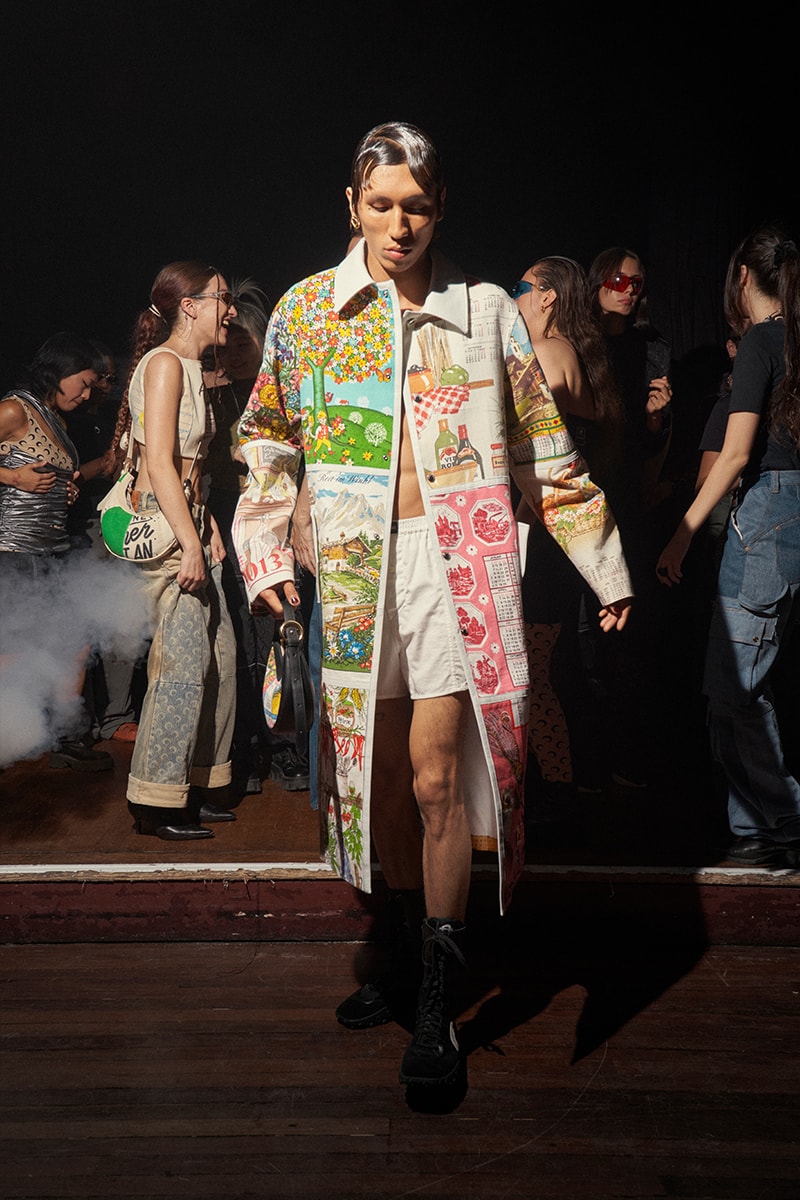 Marine Serre SS24 Is an Ode to Music Paris Fashion Week Teyana Taylor, Miguel, Aron Piper, Sevdaliza, Noah Cyrus, Yseult, Brooke Candy, Anetha, Pink Siifu, John Glacier and Aime Simone moon 