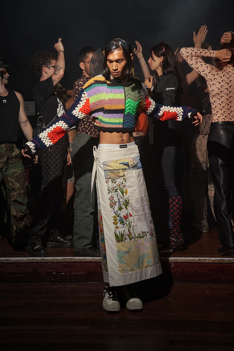 Marine Serre SS24 Is an Ode to Music Paris Fashion Week Teyana Taylor, Miguel, Aron Piper, Sevdaliza, Noah Cyrus, Yseult, Brooke Candy, Anetha, Pink Siifu, John Glacier and Aime Simone moon 