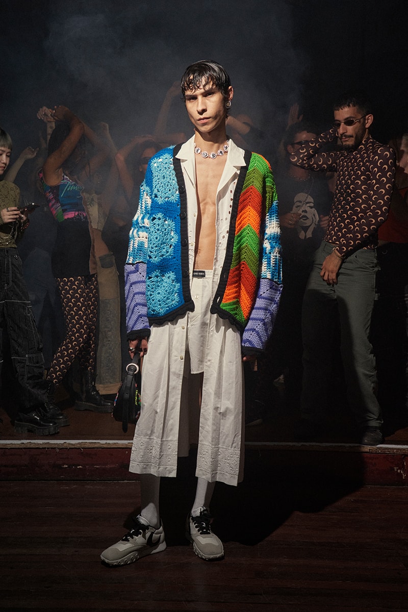 Marine Serre SS24 Is an Ode to Music Paris Fashion Week Teyana Taylor, Miguel, Aron Piper, Sevdaliza, Noah Cyrus, Yseult, Brooke Candy, Anetha, Pink Siifu, John Glacier and Aime Simone moon