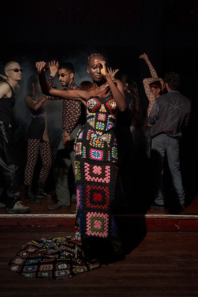 Marine Serre SS24 Is an Ode to Music Paris Fashion Week Teyana Taylor, Miguel, Aron Piper, Sevdaliza, Noah Cyrus, Yseult, Brooke Candy, Anetha, Pink Siifu, John Glacier and Aime Simone moon