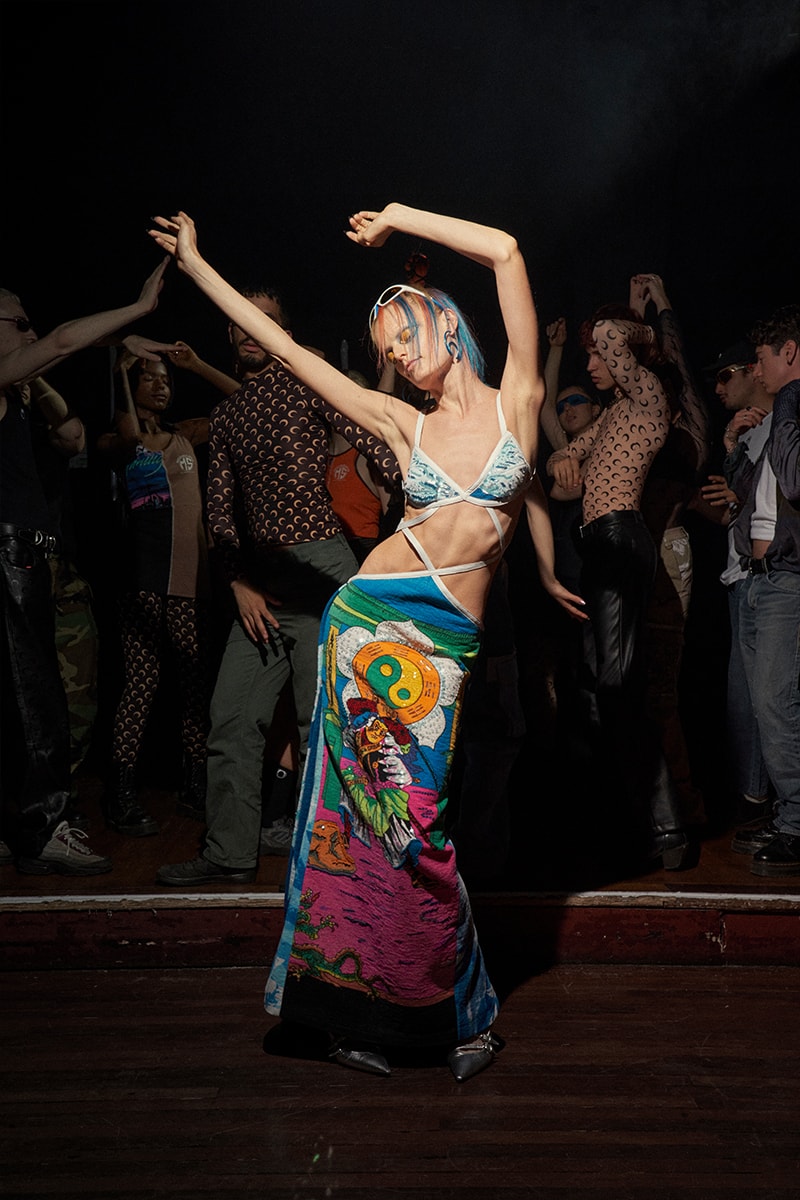 Marine Serre SS24 Is an Ode to Music Paris Fashion Week Teyana Taylor, Miguel, Aron Piper, Sevdaliza, Noah Cyrus, Yseult, Brooke Candy, Anetha, Pink Siifu, John Glacier and Aime Simone moon