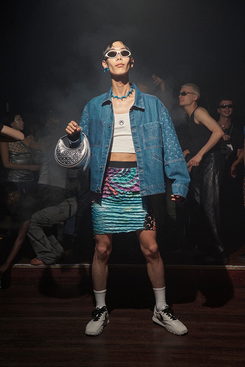 Marine Serre SS24 Is an Ode to Music Paris Fashion Week Teyana Taylor, Miguel, Aron Piper, Sevdaliza, Noah Cyrus, Yseult, Brooke Candy, Anetha, Pink Siifu, John Glacier and Aime Simone moon