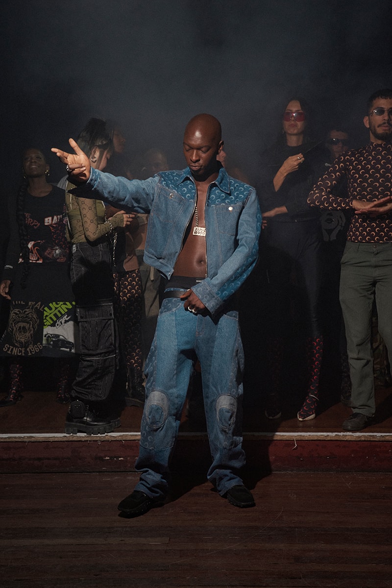 Marine Serre SS24 Is an Ode to Music Paris Fashion Week Teyana Taylor, Miguel, Aron Piper, Sevdaliza, Noah Cyrus, Yseult, Brooke Candy, Anetha, Pink Siifu, John Glacier and Aime Simone moon