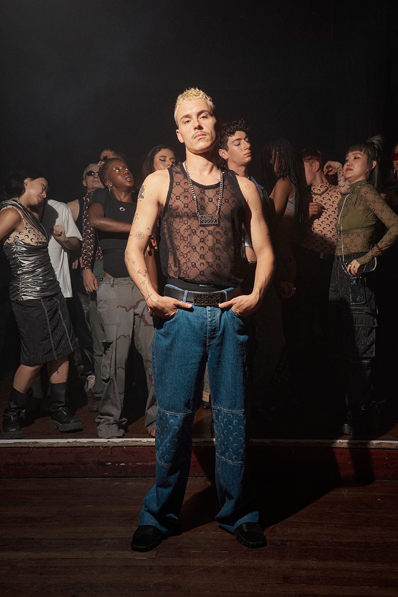 Marine Serre SS24 Is an Ode to Music Paris Fashion Week Teyana Taylor, Miguel, Aron Piper, Sevdaliza, Noah Cyrus, Yseult, Brooke Candy, Anetha, Pink Siifu, John Glacier and Aime Simone moon