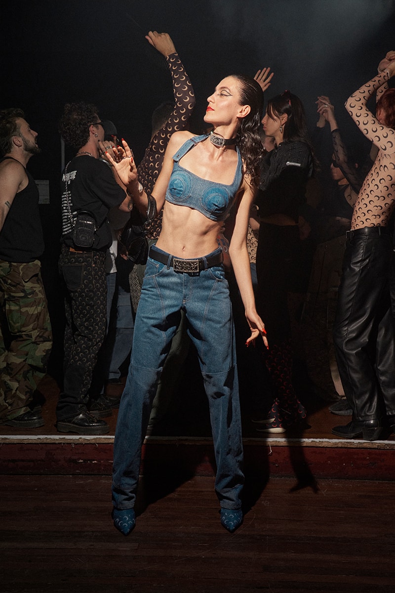 Marine Serre SS24 Is an Ode to Music Paris Fashion Week Teyana Taylor, Miguel, Aron Piper, Sevdaliza, Noah Cyrus, Yseult, Brooke Candy, Anetha, Pink Siifu, John Glacier and Aime Simone moon 
