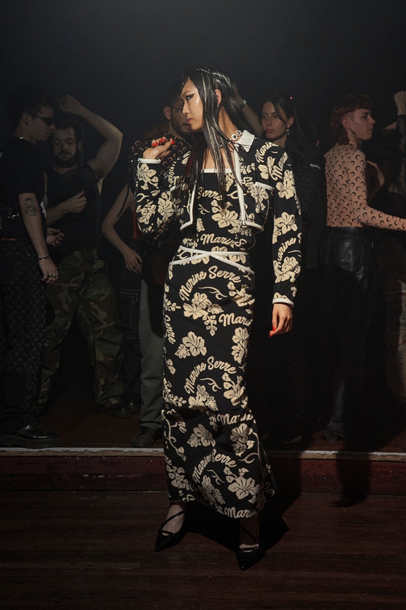 Marine Serre SS24 Is an Ode to Music Paris Fashion Week Teyana Taylor, Miguel, Aron Piper, Sevdaliza, Noah Cyrus, Yseult, Brooke Candy, Anetha, Pink Siifu, John Glacier and Aime Simone moon 