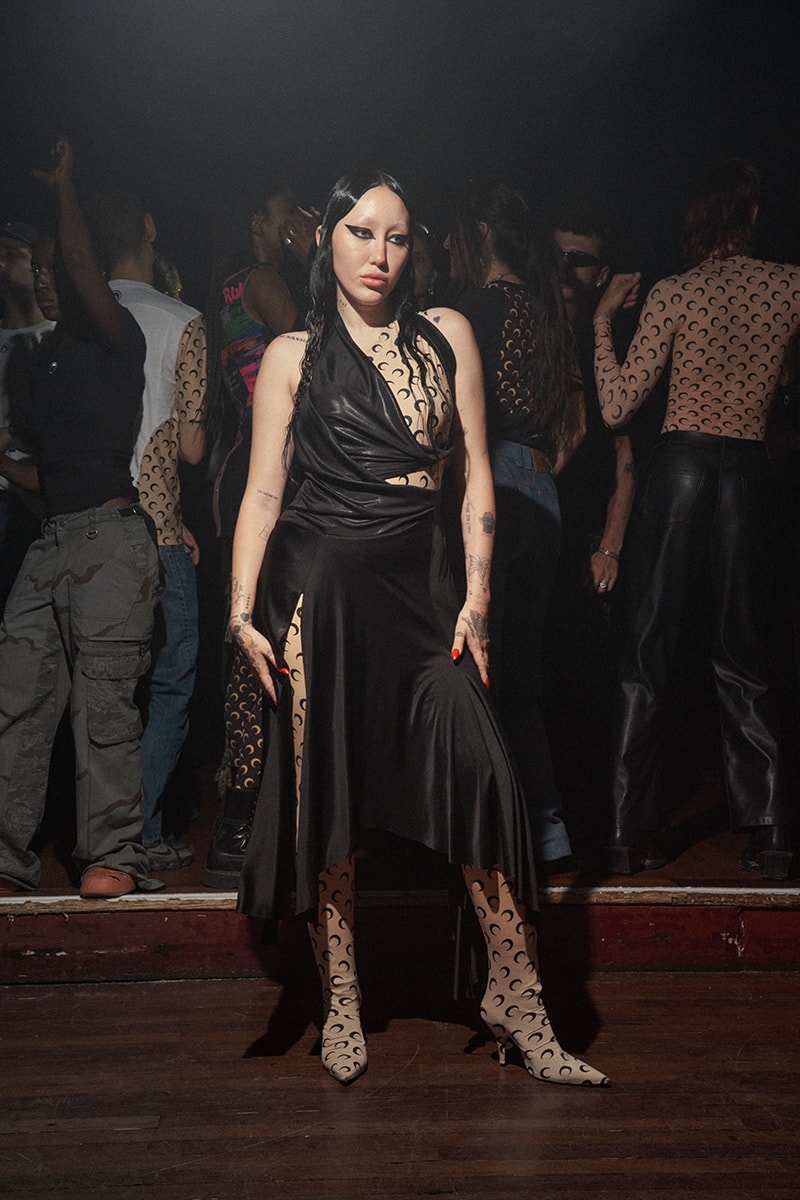 Marine Serre SS24 Is an Ode to Music Paris Fashion Week Teyana Taylor, Miguel, Aron Piper, Sevdaliza, Noah Cyrus, Yseult, Brooke Candy, Anetha, Pink Siifu, John Glacier and Aime Simone moon