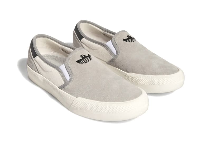 mark gonzales adidas shmoofoil slip on grey black suede IG5267 2023 release info date price