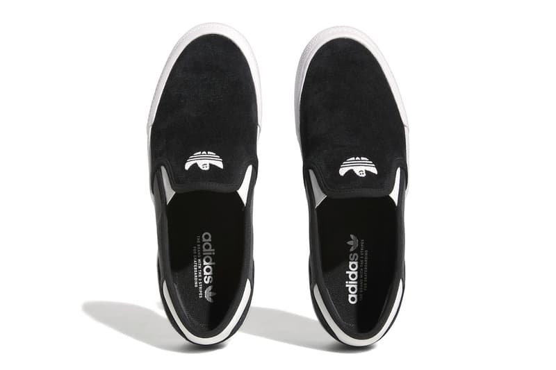 mark gonzales adidas shmoofoil slip on grey black suede IG5267 2023 release info date price