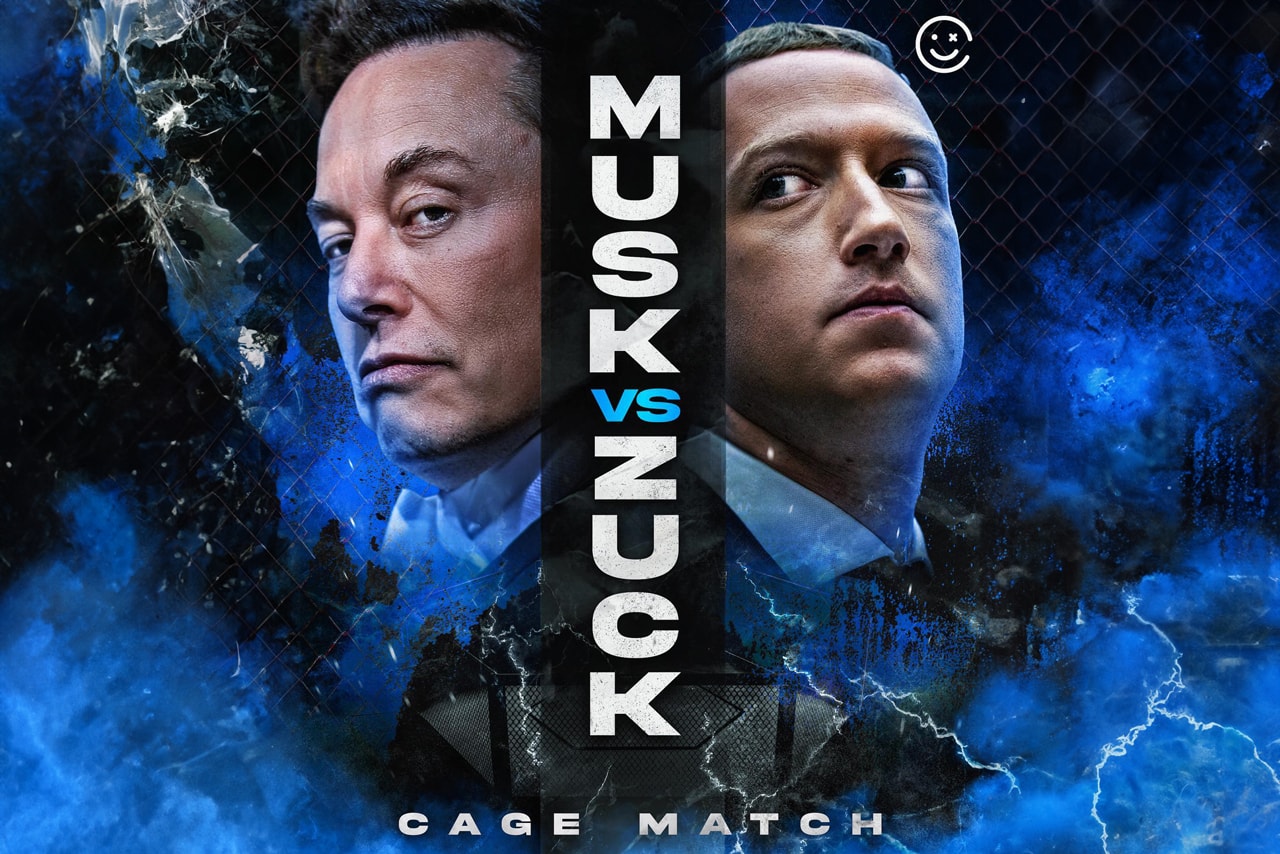 mark zuckerberg elon musk fight cage match twitter facebook tesla betting ufc joke info