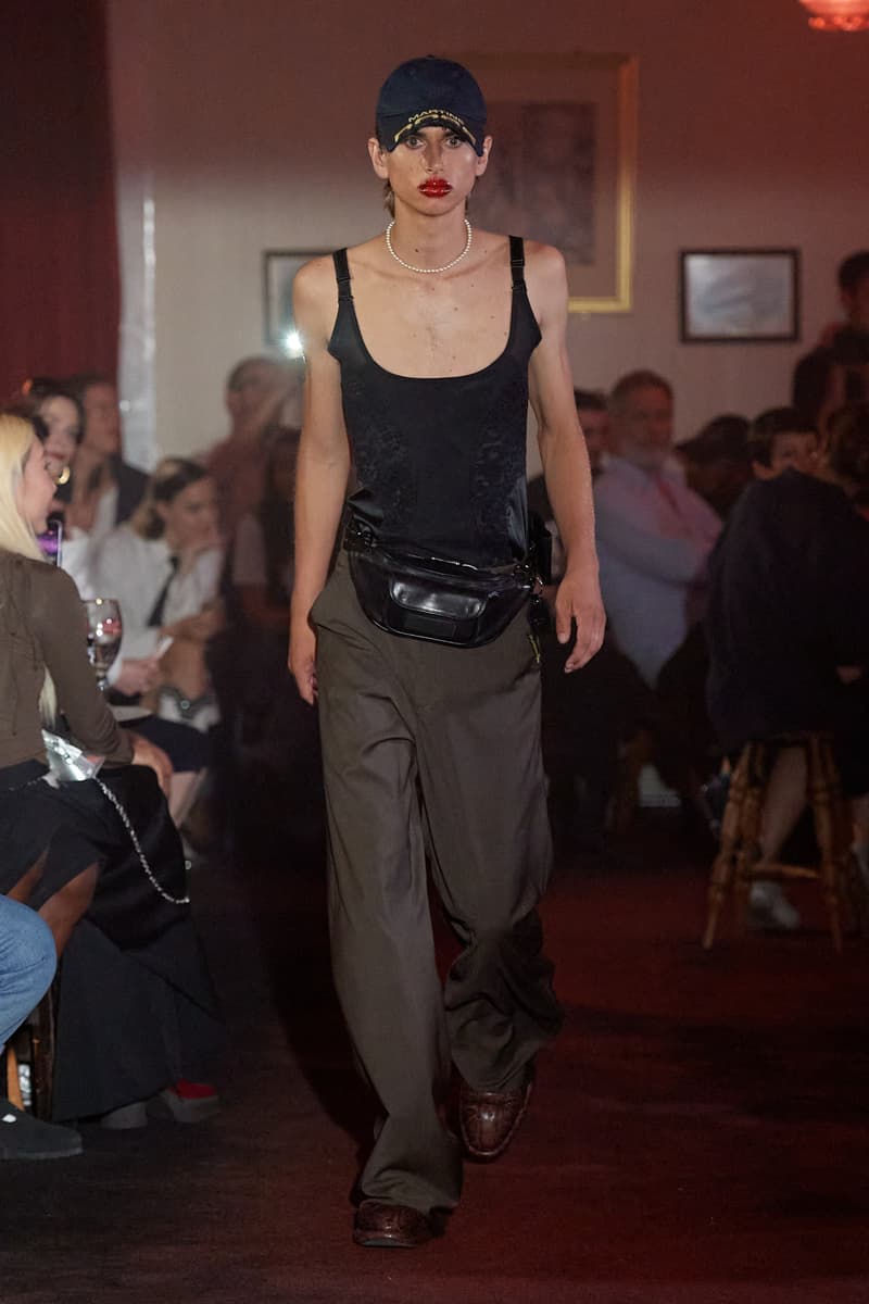 Martine Rose Spring/Summer 2024 London Fashion Week Runway Show Review Nike MR4 Shox Closer Look 