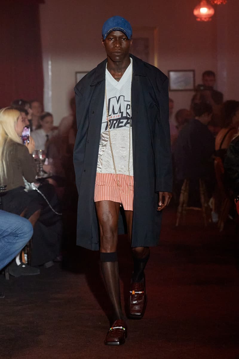 Martine Rose Spring/Summer 2024 London Fashion Week Runway Show Review Nike MR4 Shox Closer Look 