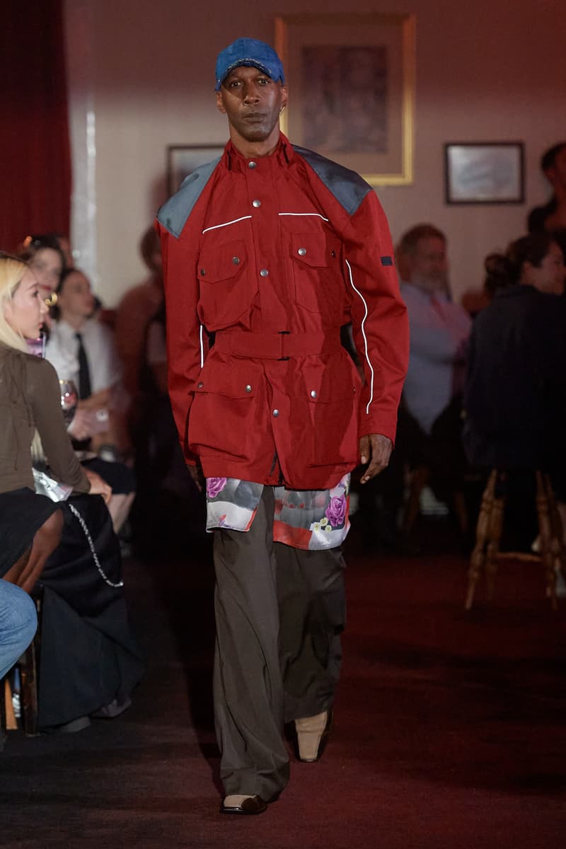 Martine Rose Spring/Summer 2024 London Fashion Week Runway Show Review Nike MR4 Shox Closer Look 