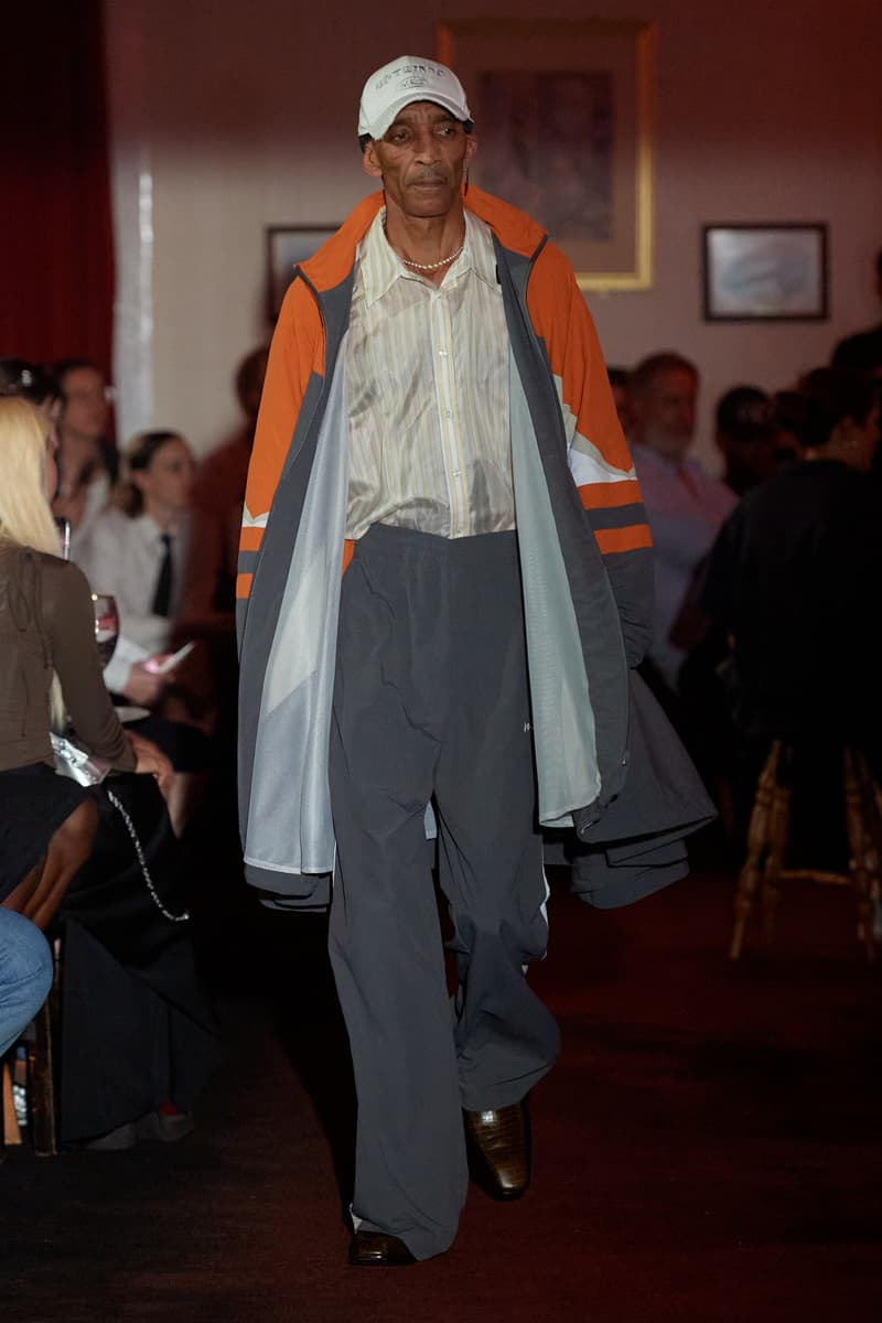 Martine Rose Spring/Summer 2024 London Fashion Week Runway Show Review Nike MR4 Shox Closer Look 