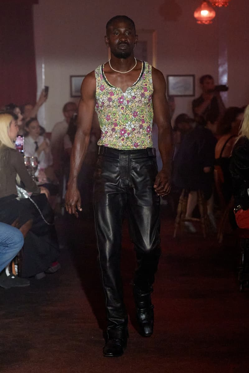 Martine Rose Spring/Summer 2024 London Fashion Week Runway Show Review Nike MR4 Shox Closer Look 