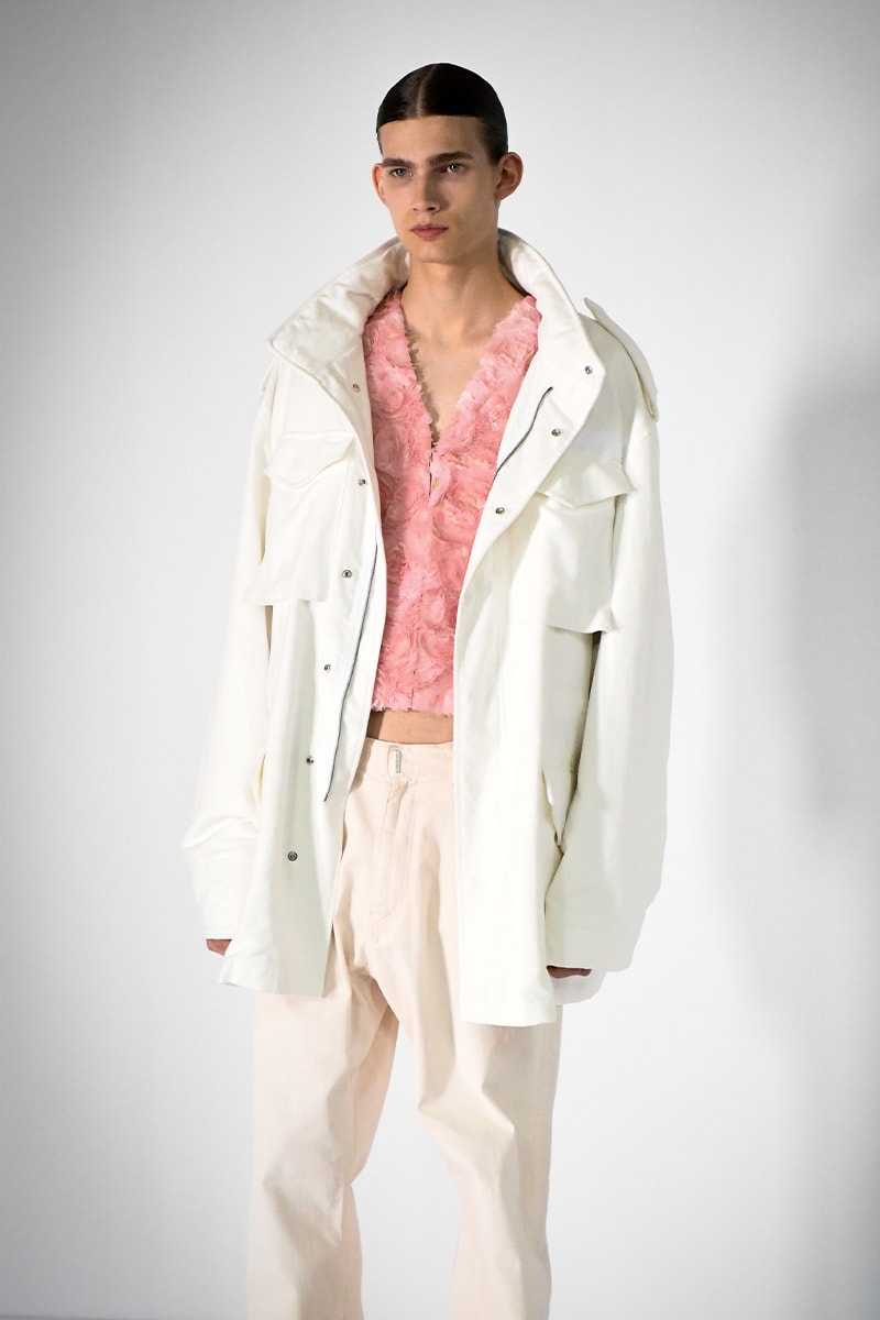 Matthew M Williams Redefines Contemporary Masculine Codes With Givenchy SS24 spring summer 2024 paris fashion week jack harlow miguel skepta taeyang edison chen clot jared leto