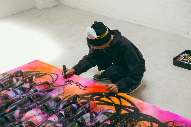 Signed and Delivered, Futura and Michelob ULTRA Will Gift Hand-Painted Bottles to This Year’s NBA Championship Team