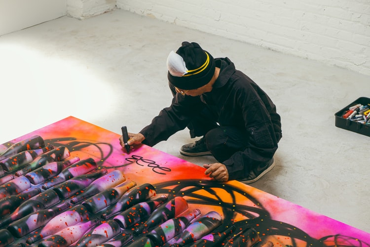 Signed and Delivered, Futura and Michelob ULTRA Will Gift Hand-Painted Bottles to This Year’s NBA Championship Team