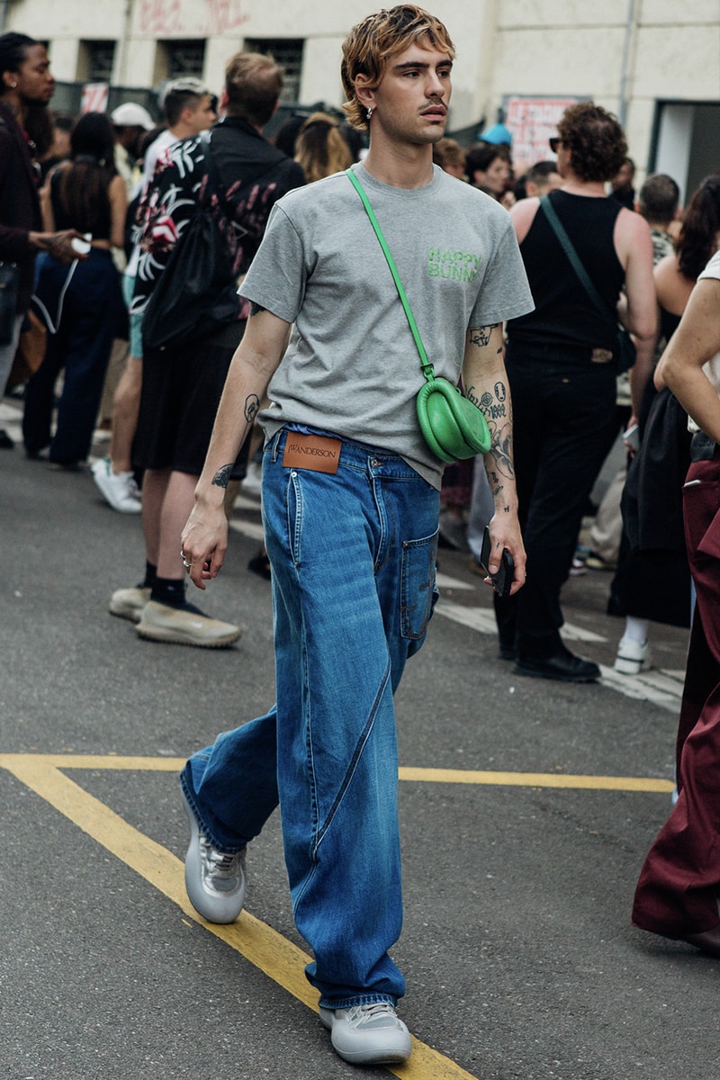 Milan Fashion Week Men's SS24 Street Style