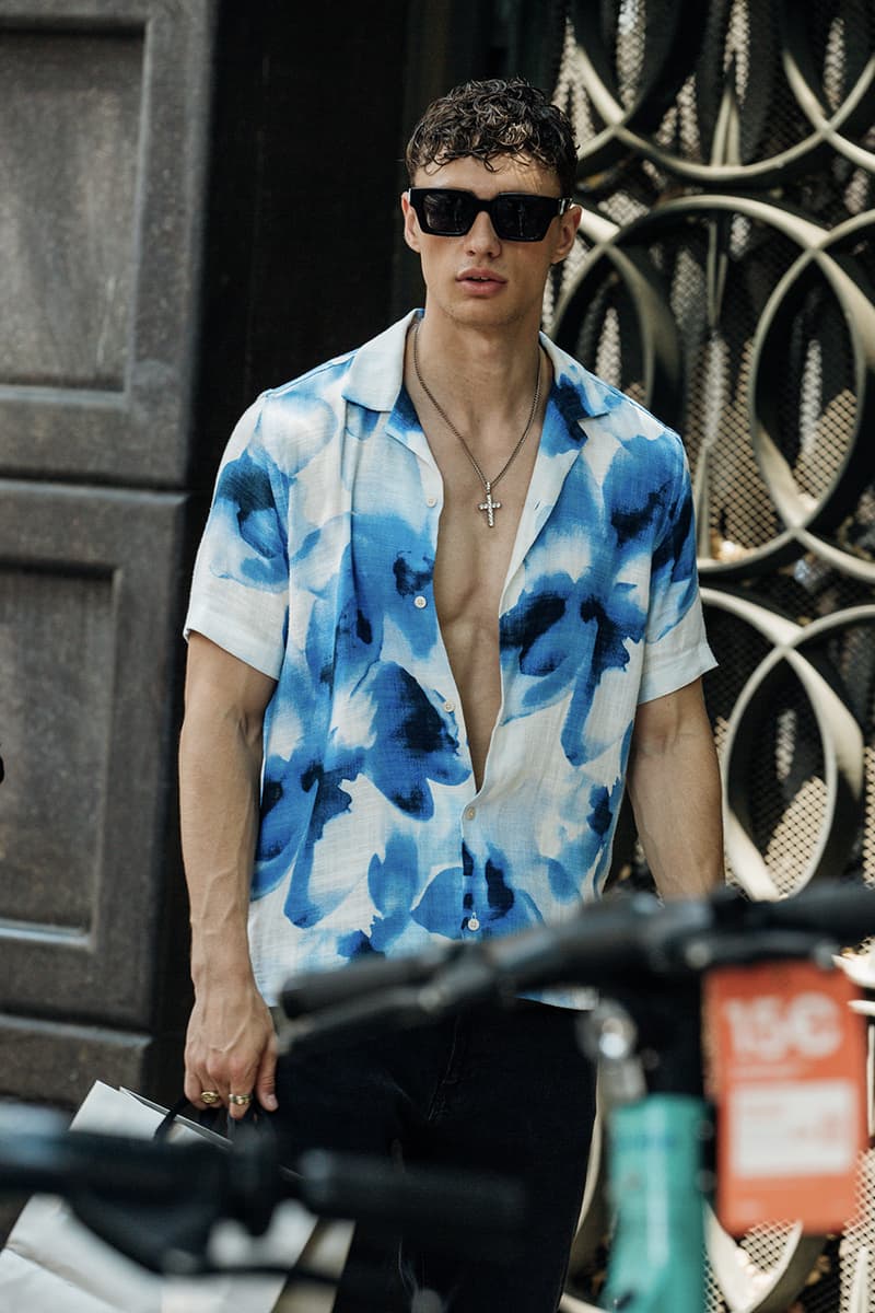 Milan Fashion Week Men's SS24 Street Style