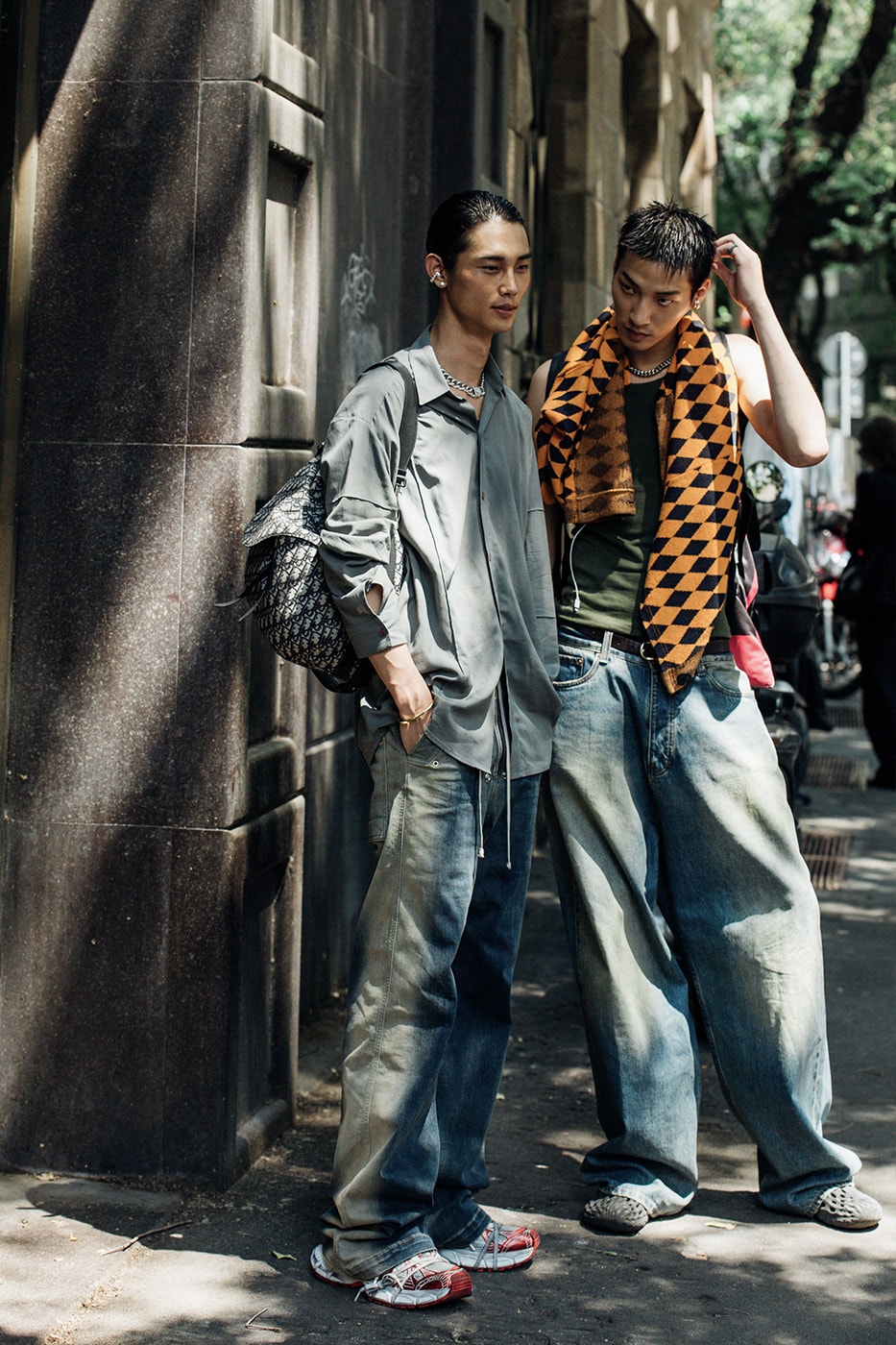 Milan Fashion Week Men's SS24 Street Style