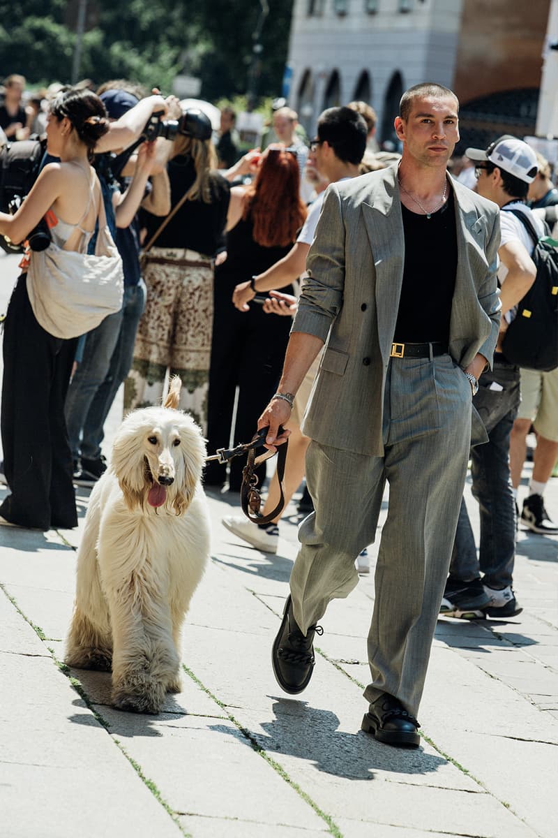 Milan Fashion Week Men's SS24 Street Style