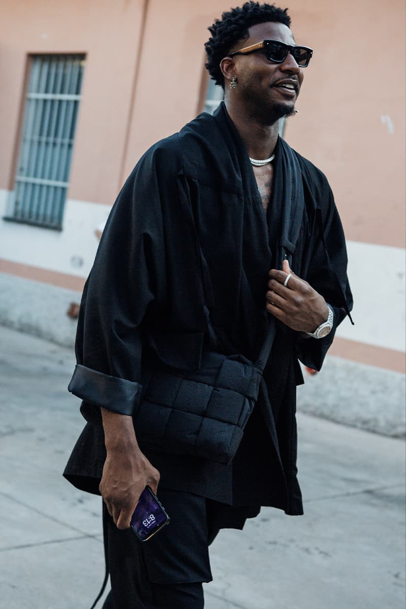 Milan Fashion Week Men's SS24 Street Style