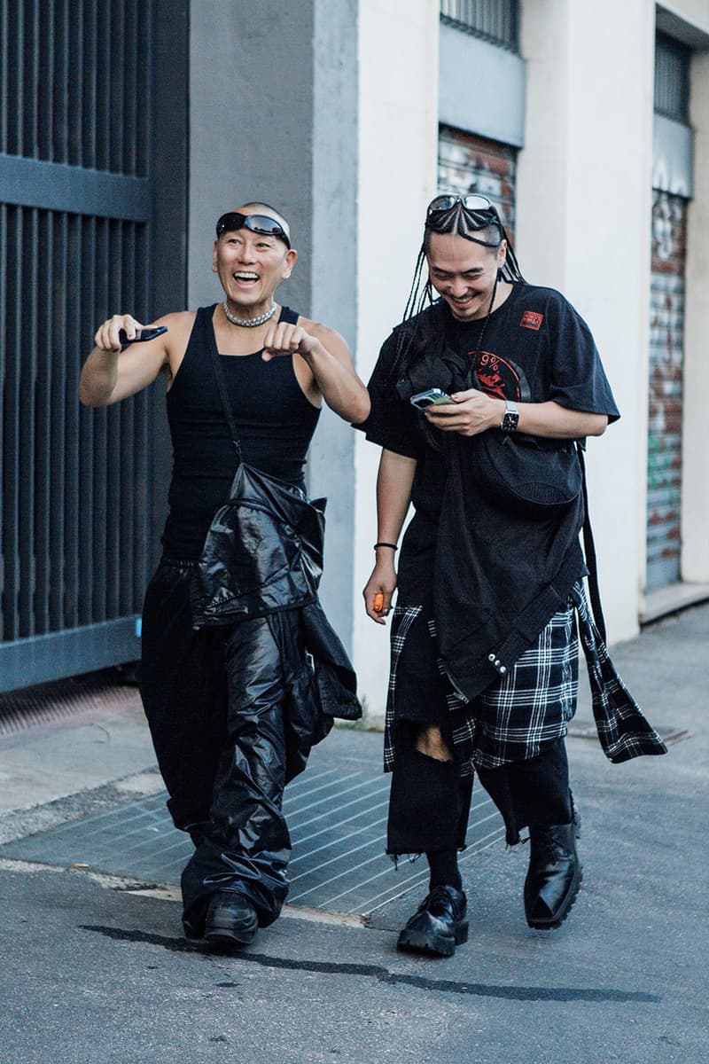 Milan Fashion Week Men's SS24 Street Style