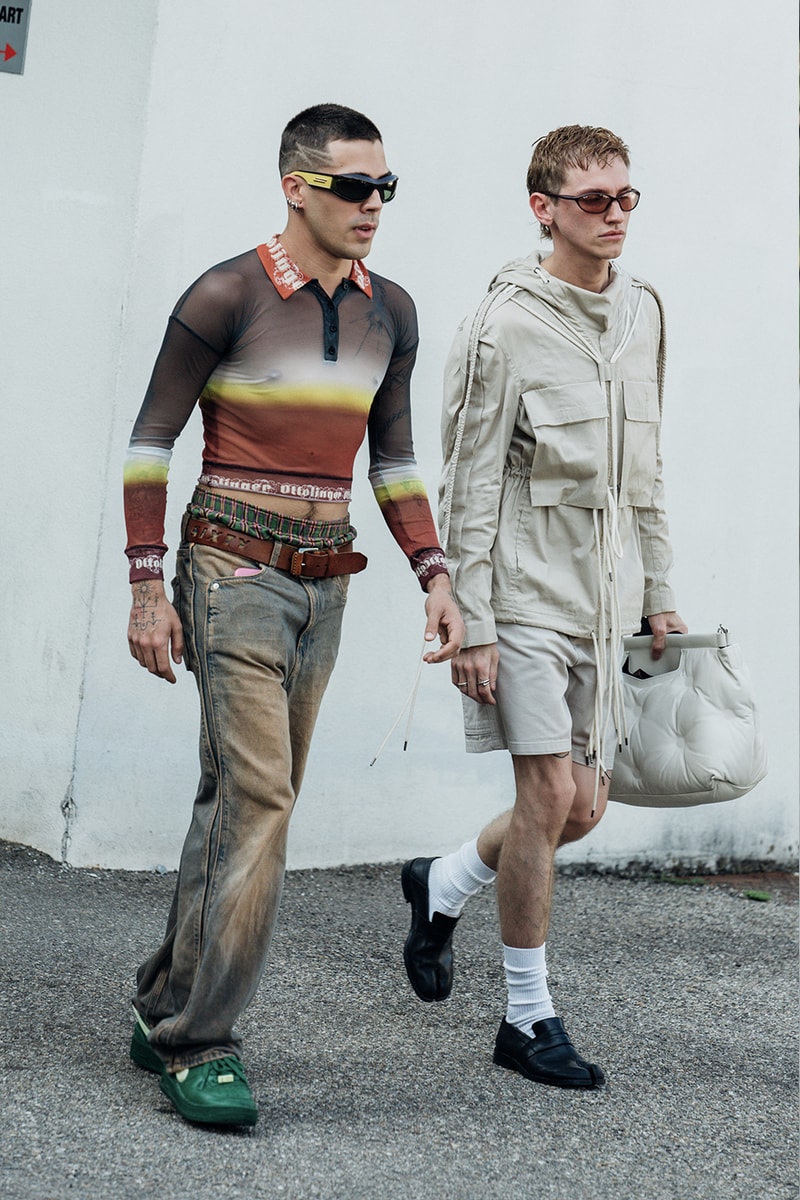 Milan Fashion Week Men's SS24 Street Style