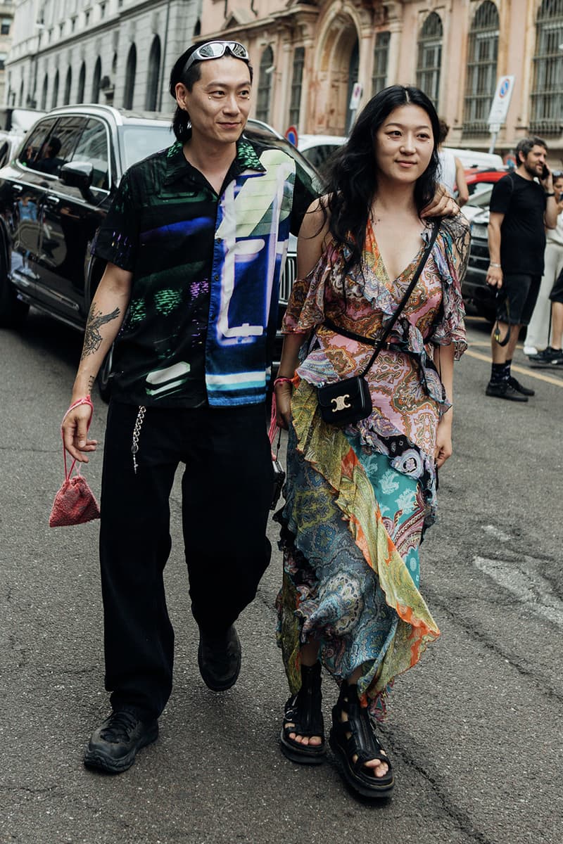 Milan Fashion Week Men's SS24 Street Style