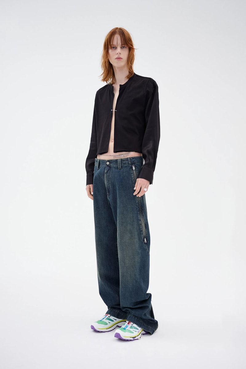 MM6 Maison Margiela Resort 2024 Is a Refreshing Take on Contemporary Tailoring collection release slouching jerseys denims subtle notes salomon