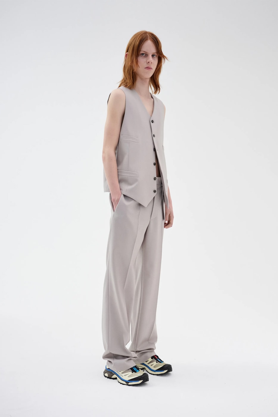 MM6 Maison Margiela Resort 2024 Is a Refreshing Take on Contemporary Tailoring collection release slouching jerseys denims subtle notes salomon