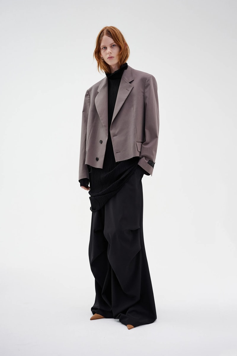 MM6 Maison Margiela Resort 2024 Is a Refreshing Take on Contemporary Tailoring collection release slouching jerseys denims subtle notes salomon