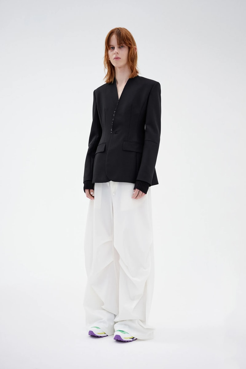 MM6 Maison Margiela Resort 2024 Is a Refreshing Take on Contemporary Tailoring collection release slouching jerseys denims subtle notes salomon