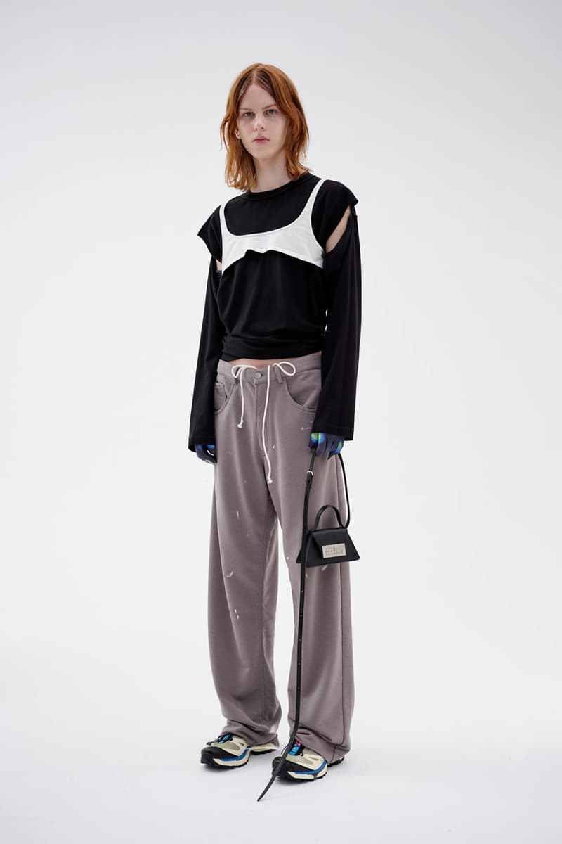 MM6 Maison Margiela Resort 2024 Is a Refreshing Take on Contemporary Tailoring collection release slouching jerseys denims subtle notes salomon