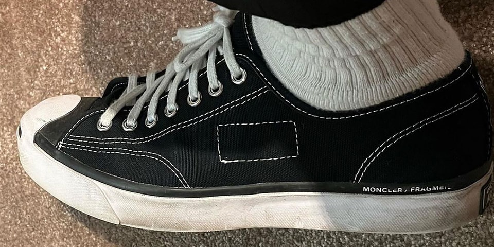 Hiroshi Fujiwara Teases a Moncler x fragment design x Converse Jack Purcell Collab