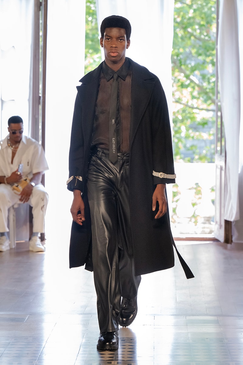 Mr. Saturday Spring Summer 2024 De La Nuit Collection Info Paris Fashion Week Runway 