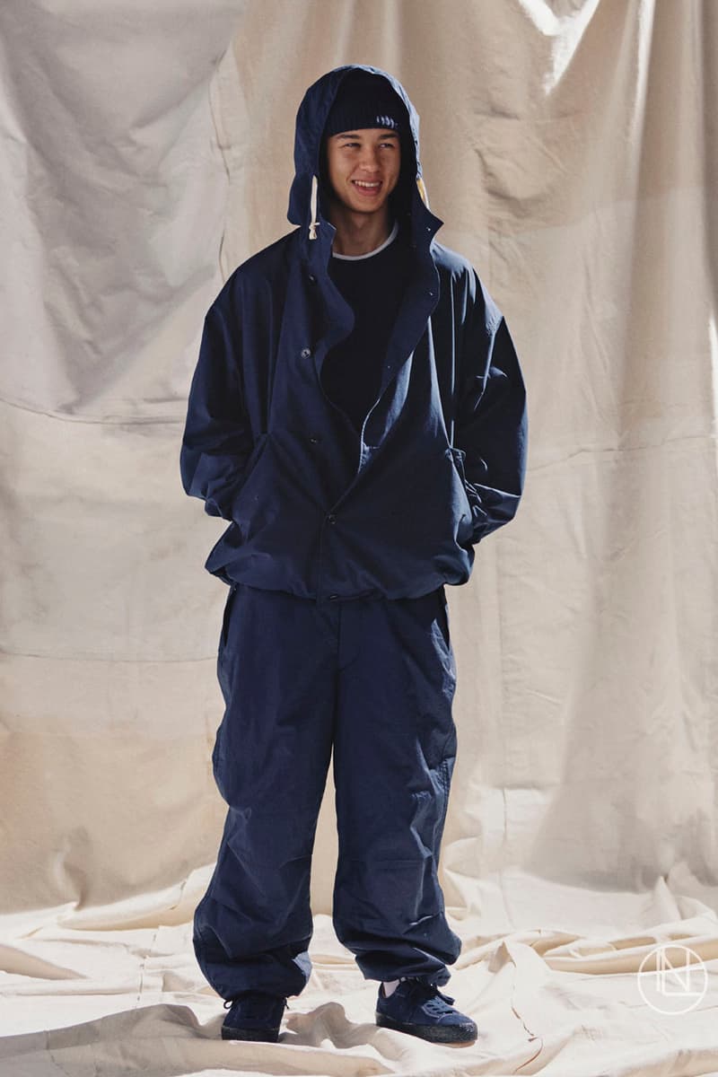 nanamica Fall/Winter 2023 Collection Lookbook Images