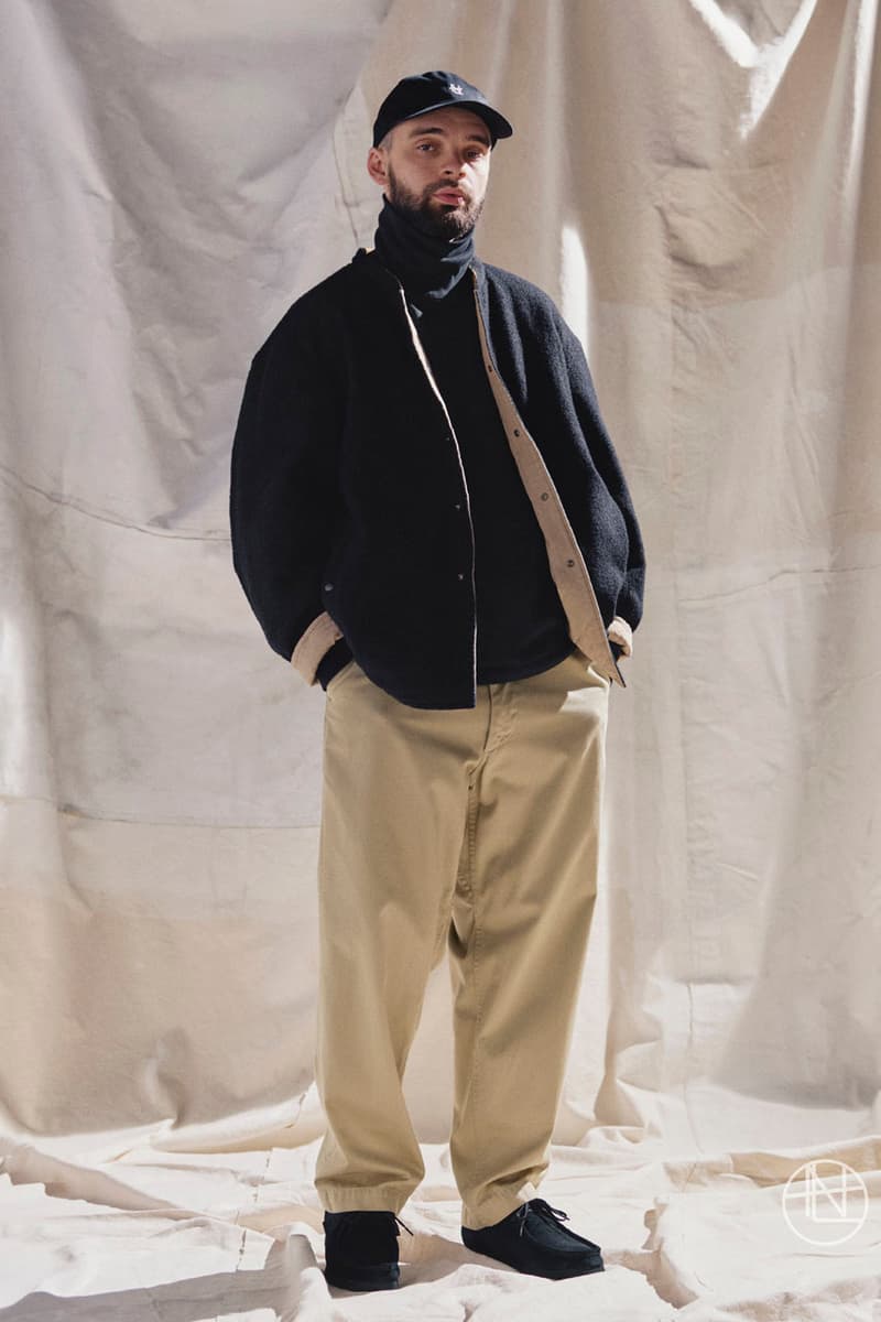 nanamica Fall/Winter 2023 Collection Lookbook Images