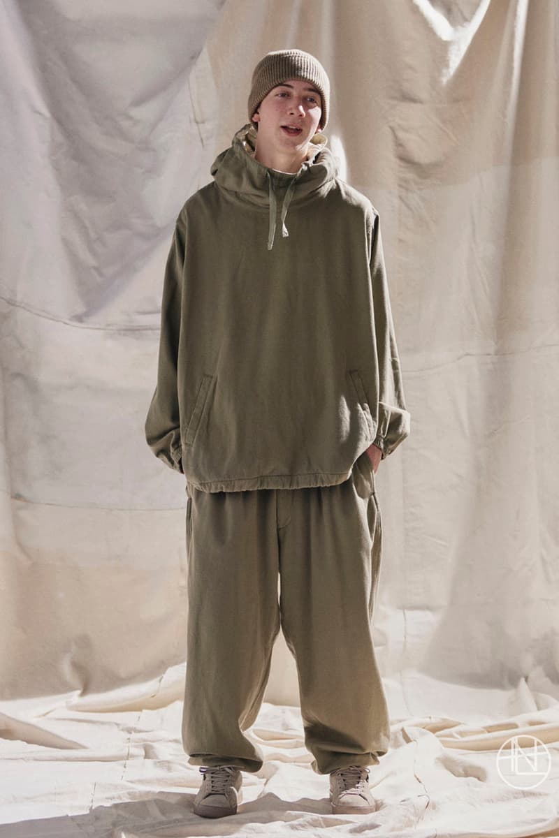 nanamica Fall/Winter 2023 Collection Lookbook Images