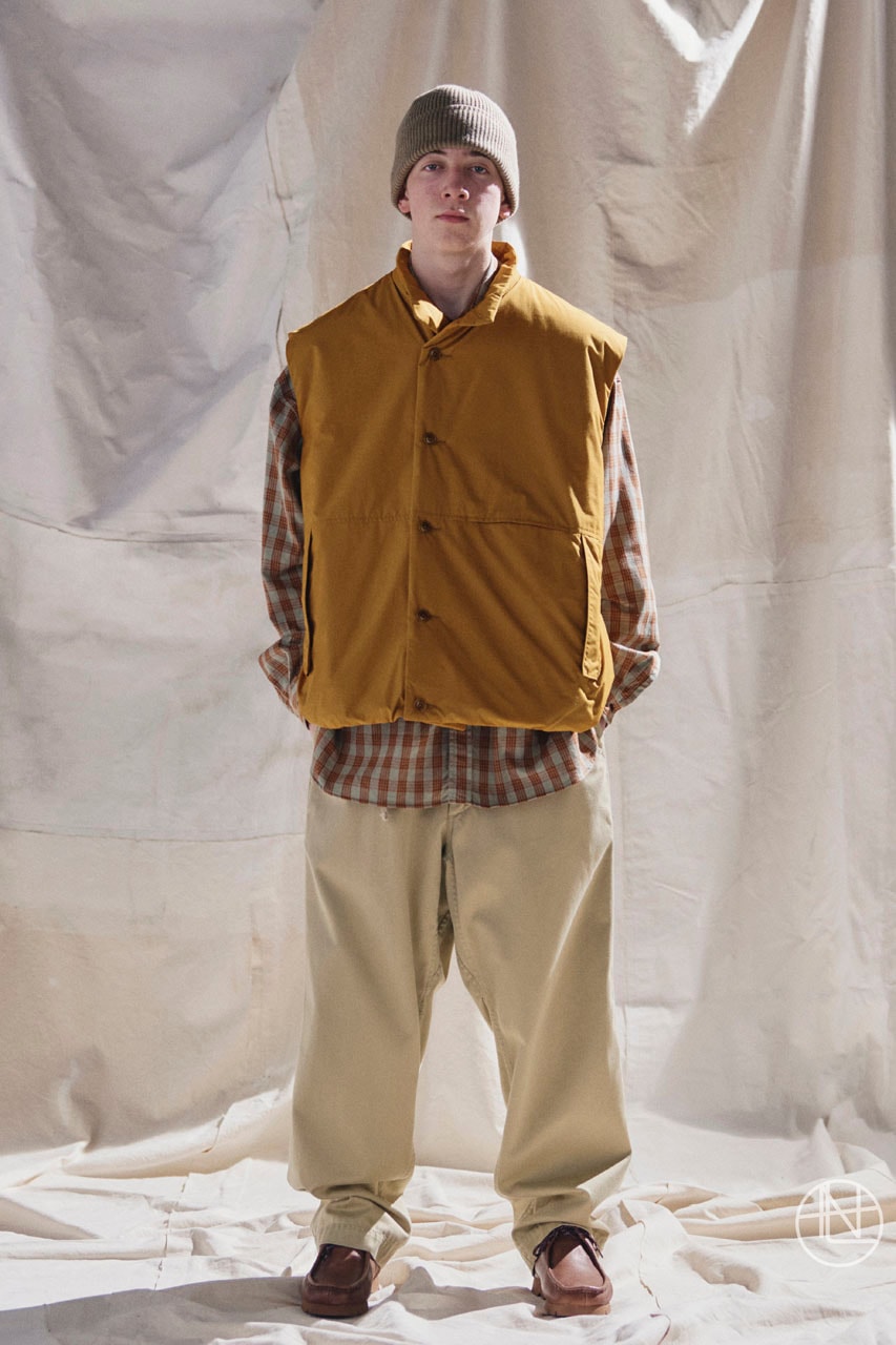 nanamica Fall/Winter 2023 Collection Lookbook Images