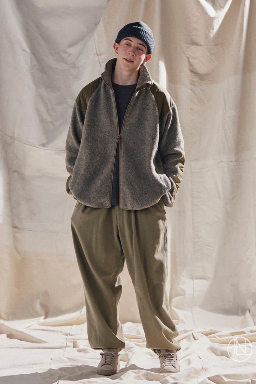 nanamica Fall/Winter 2023 Collection Lookbook Images