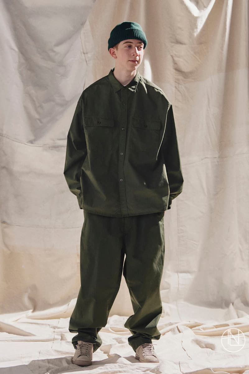 nanamica Fall/Winter 2023 Collection Lookbook Images