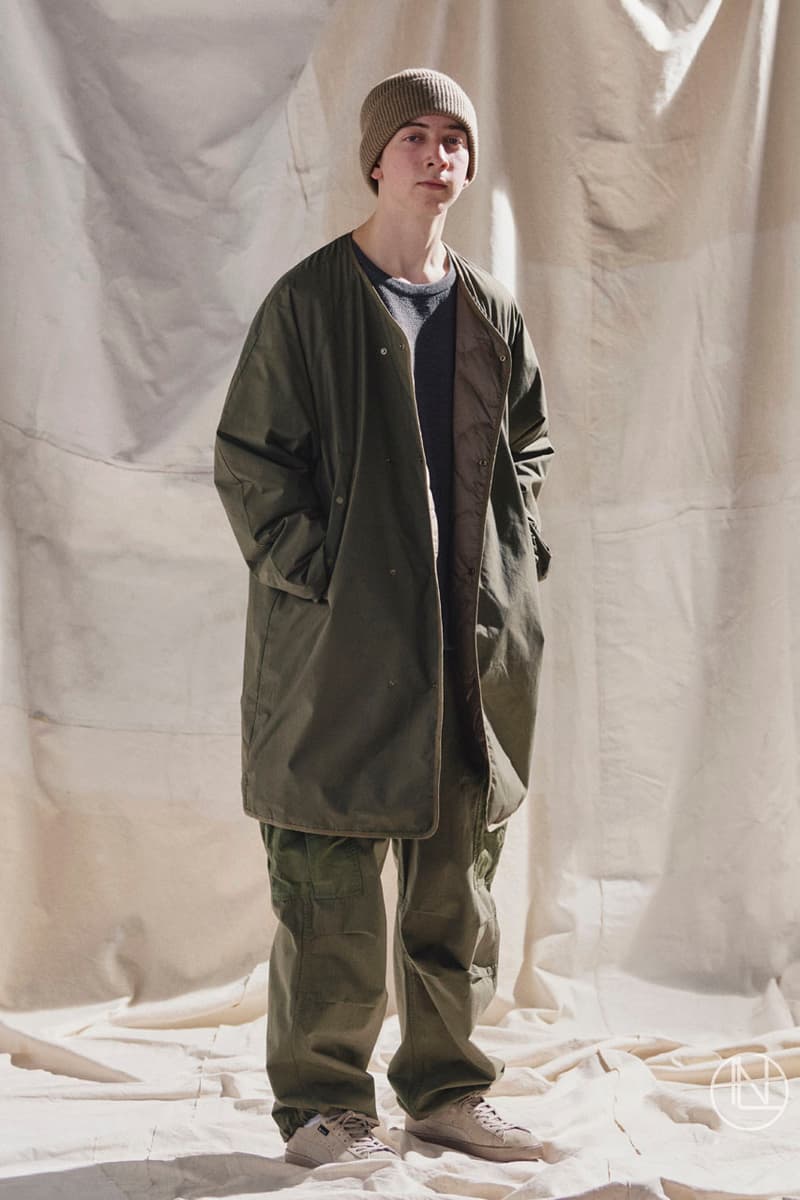 nanamica Fall/Winter 2023 Collection Lookbook Images