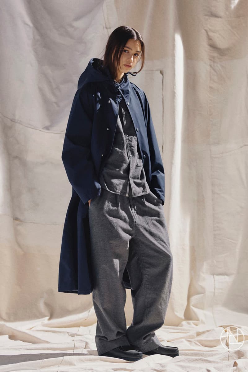 nanamica Fall/Winter 2023 Collection Lookbook Images