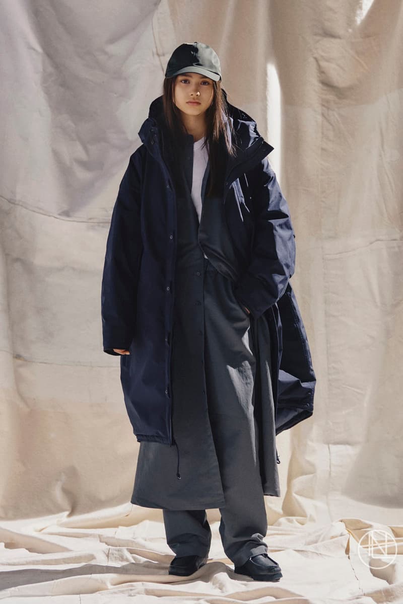 nanamica Fall/Winter 2023 Collection Lookbook Images