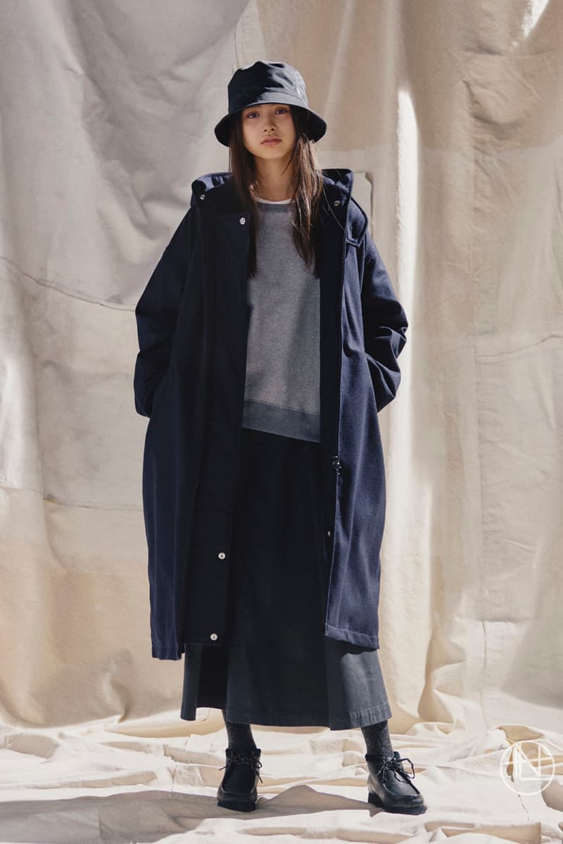 nanamica Fall/Winter 2023 Collection Lookbook Images