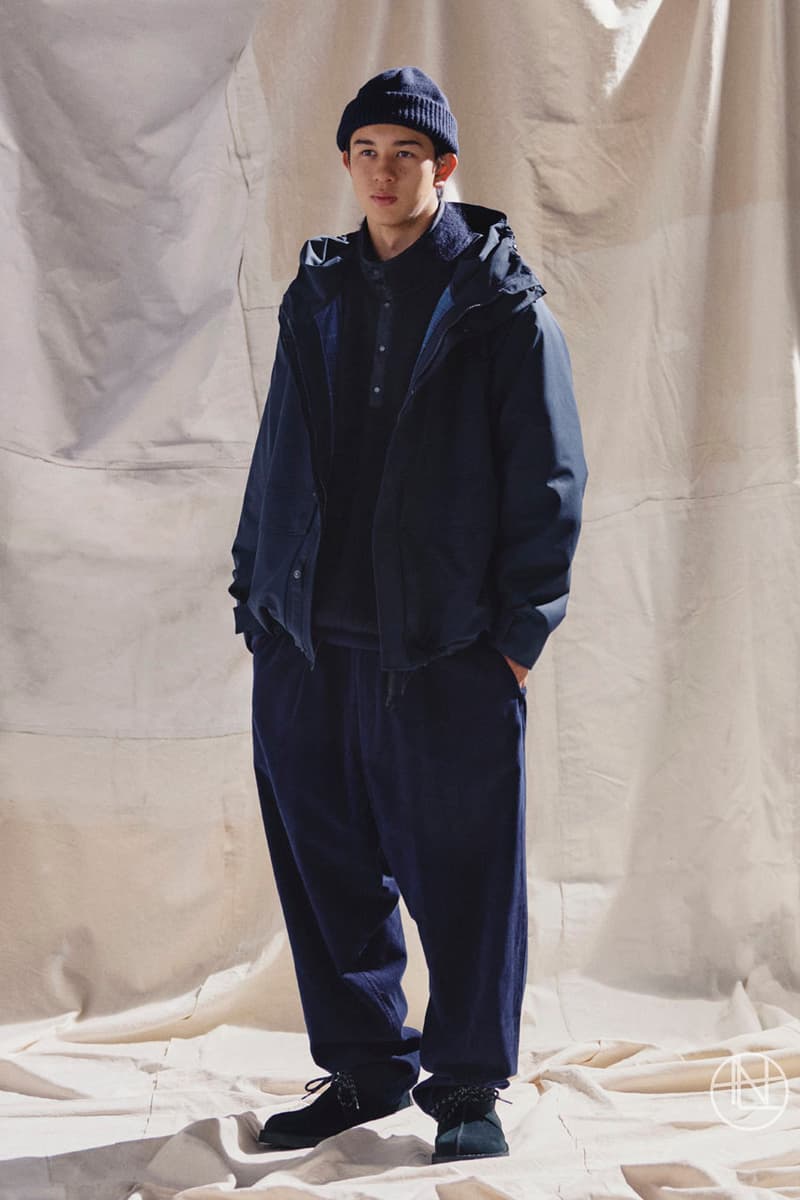 nanamica Fall/Winter 2023 Collection Lookbook Images