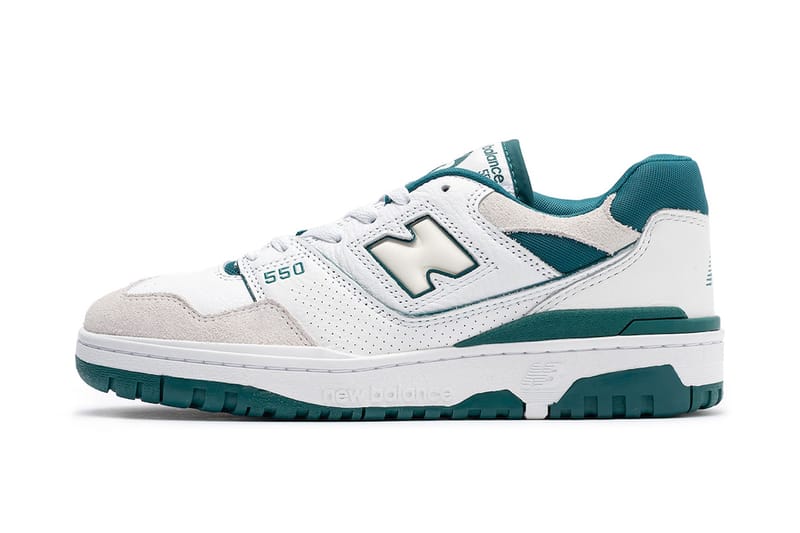 New Balance 550 Arrives in a New "White/Green" Iteration